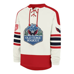 Washington Capitals '47 Pond Hockey Trio Eternal Lacer Sweatshirt - Cream - NHL 203760205
