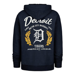 Detroit Tigers '47 Souvenir Laurels Foundation Hoodie - Navy - 47 brand Discount