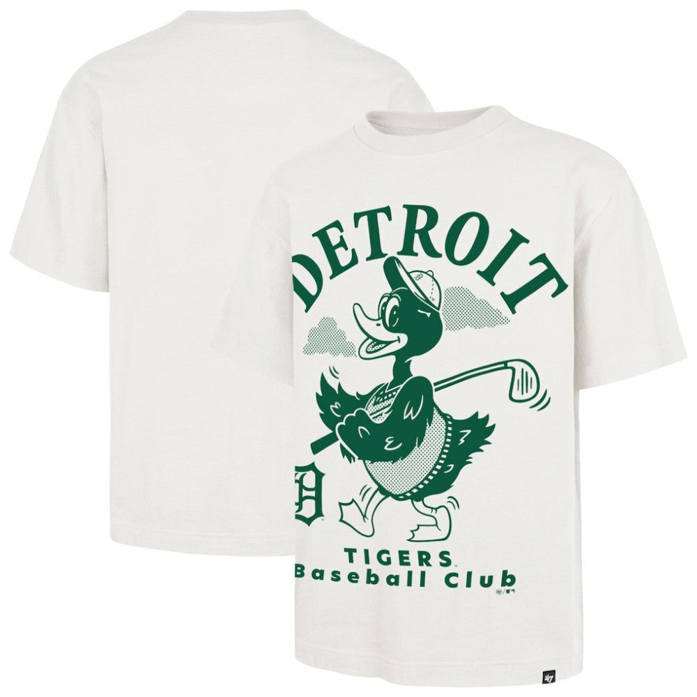 Detroit Tigers '47 Strollin' Foundation T-Shirt - Cream - 47 brand on Sale
