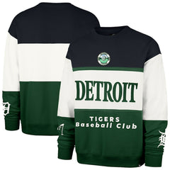 Detroit Tigers '47 Tee Up Maximalist Fleece Sweatshirt - Green - 47 brand Discount