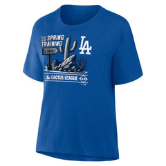 Los Angeles Dodgers Women's 2026 Spring Training Cactus League Hometown Special T-Shirt - Royal - MLB Lifestyle