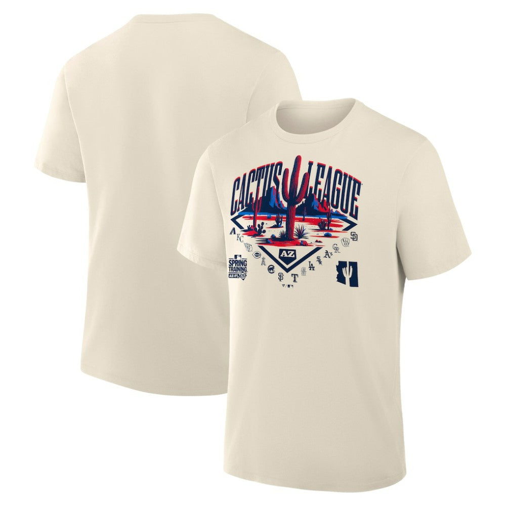 2026 Spring Training Cactus League T-Shirt - Cream - MLB on Sale