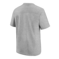 Nike New England Patriots Youth 2025 AFC Champions Locker Room Trophy Collection Authentic T-Shirt Gray