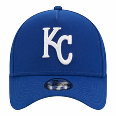 Kansas City Royals New Era Youth 9FORTY A-Frame Adjustable Hat - Royal - New Era Lifestyle