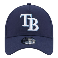 Tampa Bay Rays New Era Youth 9FORTY A-Frame Adjustable Hat - Navy - New Era Lifestyle
