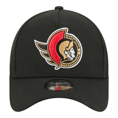 Ottawa Senators New Era Youth 9FORTY A-Frame Adjustable Hat - Black - NHL 203773491