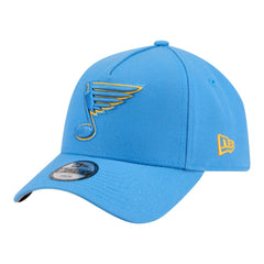 St. Louis Blues New Era Youth 9FORTY A-Frame Adjustable Hat - Blue - NHL 203773499