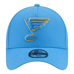 St. Louis Blues New Era Youth 9FORTY A-Frame Adjustable Hat - Blue - NHL 203773499