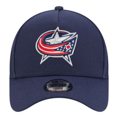 Columbus Blue Jackets New Era Youth 9FORTY A-Frame Adjustable Hat - Navy - NHL 203773507