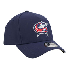 Columbus Blue Jackets New Era Youth 9FORTY A-Frame Adjustable Hat - Navy - NHL 203773507