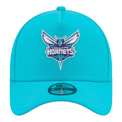 Charlotte Hornets Youth 9FORTY A-Frame Adjustable Hat Teal | New Era discount