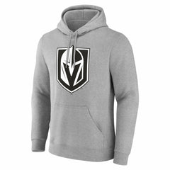 Vegas Golden Knights Big & Tall Personalized Name & Number Monochrome Pullover Hoodie - Gray - NHL 203773769