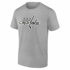 Washington Capitals Big & Tall Personalized Name & Number Monochrome T-Shirt - Gray - NHL 203773773