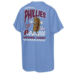 Philadelphia Phillies Mitchell & Ness Cooperstown Concession T-Shirt - Light Blue - Mitchell & Ness Online