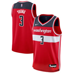 Trae Young Washington Wizards Youth Swingman Jersey Icon Edition Red | Nike US