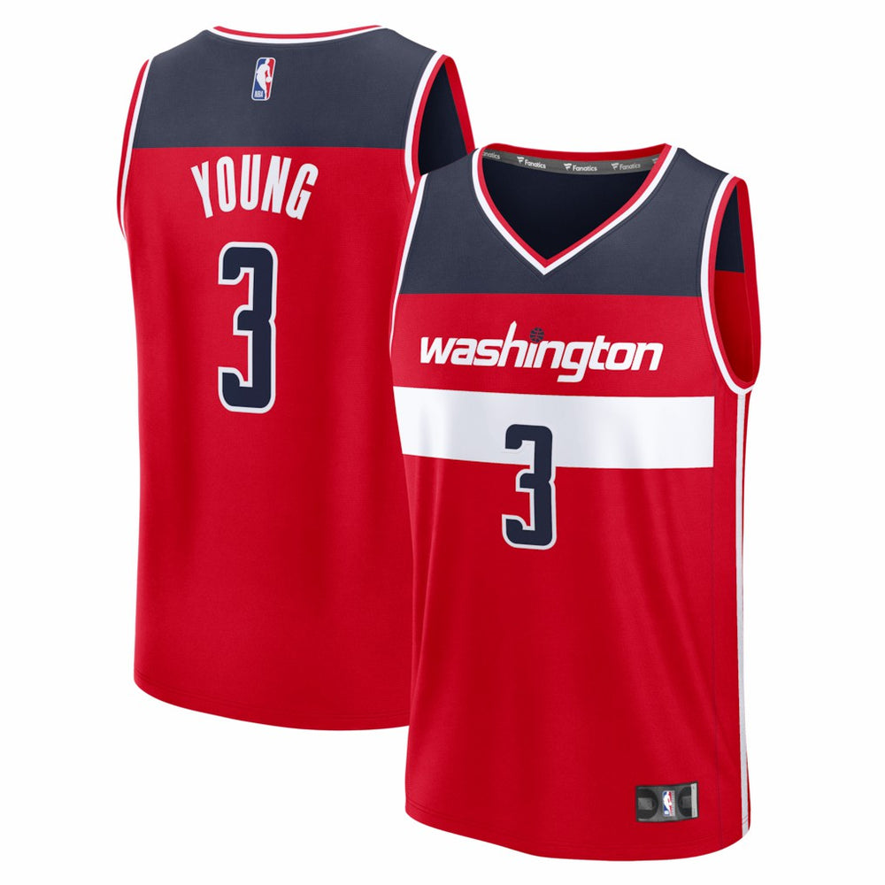Trae Young Washington Wizards Fast Break Jersey Icon Edition Red | Fanatics