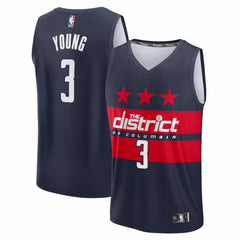 Trae Young Washington Wizards Fast Break Statement Edition Navy | Fanatics Lifestyle