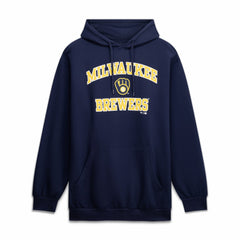 Milwaukee Brewers Fanatics Big & Tall Heart & Soul Hoodie - Navy - Fanatics on Sale