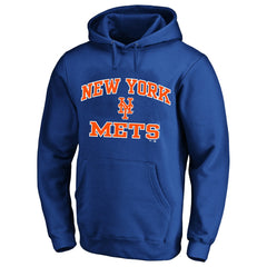 New York Mets Fanatics Big & Tall Heart & Soul Hoodie - Royal - Fanatics Lifestyle