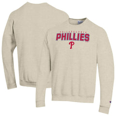 Philadelphia Phillies Champion Eco Powerblend Sweatshirt - Oatmeal - MLB Online