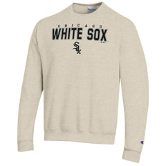 Chicago White Sox Champion Eco Powerblend Sweatshirt - Oatmeal - MLB Sale
