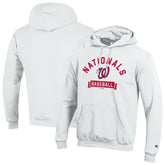 Washington Nationals Champion Eco Powerblend Hoodie - White - MLB Sale
