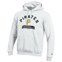 Pittsburgh Pirates Champion Eco Powerblend Hoodie - White - MLB Online