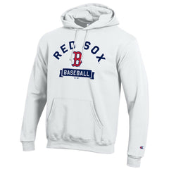 Boston Red Sox Champion Eco Powerblend Hoodie - White - MLB Discount