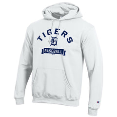 Detroit Tigers Champion Eco Powerblend Hoodie - White - MLB on Sale