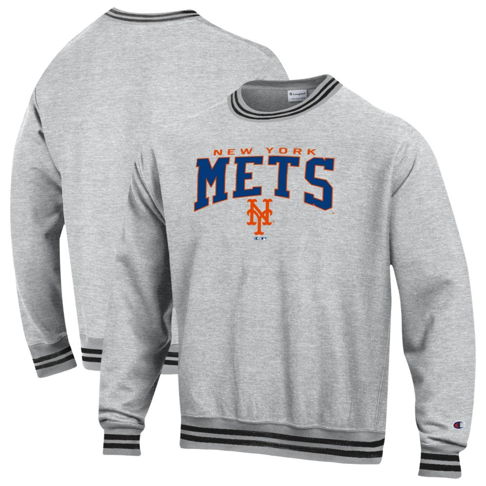 New York Mets Champion Reverse Weave Sweatshirt - Black - MLB on Sale