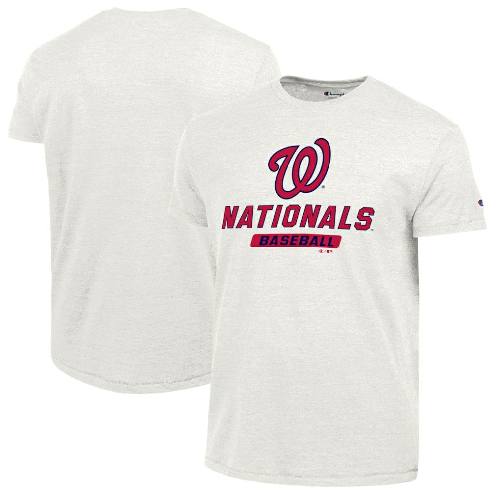 Washington Nationals Champion Ultimate Tri-blend T-Shirt - White - MLB Online