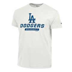 Los Angeles Dodgers Champion Ultimate Tri-blend T-Shirt - White - MLB Lifestyle