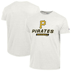 Pittsburgh Pirates Champion Ultimate Tri-blend T-Shirt - White - MLB Lifestyle
