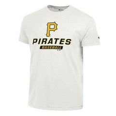 Pittsburgh Pirates Champion Ultimate Tri-blend T-Shirt - White - MLB Lifestyle