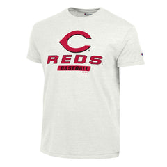 Cincinnati Reds Champion Ultimate Tri-blend T-Shirt - White - MLB Discount