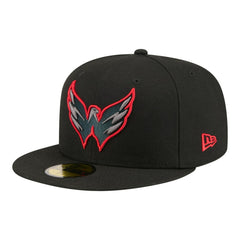 Washington Capitals New Era Color Pop 59FIFTY Fitted Hat - Black - NHL 203778842