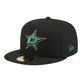 Dallas Stars New Era Color Pop 59FIFTY Fitted Hat - Black - NHL 203778847