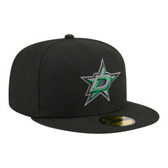 Dallas Stars New Era Color Pop 59FIFTY Fitted Hat - Black - NHL 203778847