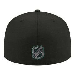 Minnesota Wild New Era Color Pop 59FIFTY Fitted Hat - Black - NHL 203778851