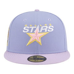 Dallas Stars New Era Lavender Bloom 59FIFTY Fitted Hat - Light Purple/Purple - NHL 203778873