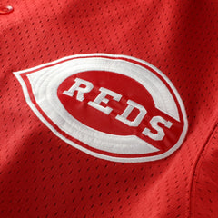 Deion Sanders Cincinnati Reds Mitchell & Ness Big & Tall Cooperstown Mesh Batting Practice Jersey - Red - Mitchell & Ness Lifestyle