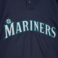 Ichiro Suzuki Seattle Mariners Mitchell & Ness Big & Tall Cooperstown Mesh Batting Practice Jersey - Navy - Mitchell & Ness Lifestyle