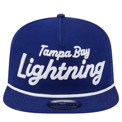 Tampa Bay Lightning New Era Team Text Golfer Adjustable Hat - Blue - NHL 203787572