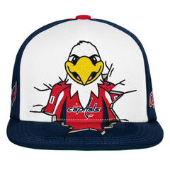 Washington Capitals Mitchell & Ness Youth Mascot Snapback Hat - Navy - NHL 203788034