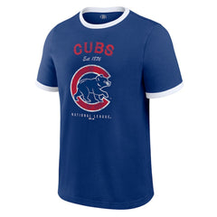 Chicago Cubs Darius Rucker Collection by Fanatics Washed Ringer T-Shirt - Royal - Fanatics Online