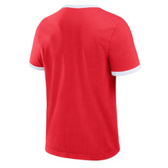 Philadelphia Phillies Darius Rucker Collection by Fanatics Washed Ringer T-Shirt - Red - Fanatics Lifestyle
