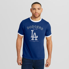 Los Angeles Dodgers Darius Rucker Collection by Fanatics Washed Ringer T-Shirt - Royal - Fanatics on Sale