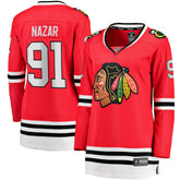 Frank Nazar Chicago Blackhawks Fanatics Women's Home Breakaway Jersey - Red - NHL 203789041