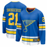 Jimmy Snuggerud St. Louis Blues Fanatics Home Breakaway Jersey - Blue - NHL 203789071
