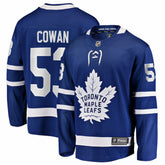 Easton Cowan Toronto Maple Leafs Fanatics Home Breakaway Jersey - Blue - NHL 203789073